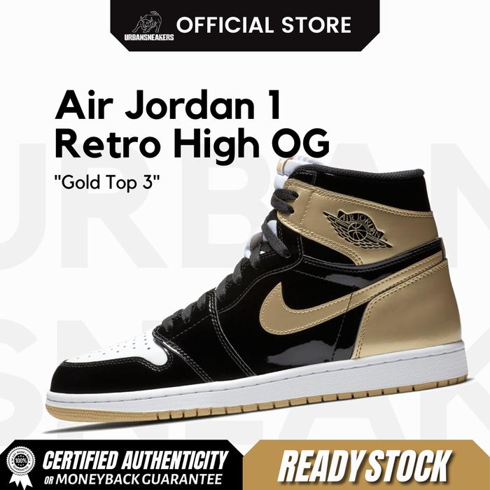 Nike Air Jordan 1 Retro High NRG Gold Top 3 Original | 861428 001