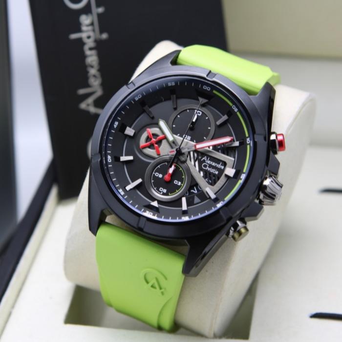 ALEXANDRE CHRISTIE AC 6592 BLACK SOFT GREEN AC6592 PRIA ORIGINAL