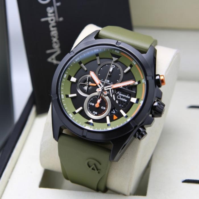 ALEXANDRE CHRISTIE AC 6592 BLACK GREEN AC6592 PRIA ORIGINAL