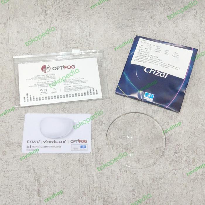 Lensa Essilor Transition Gen8 Optifog