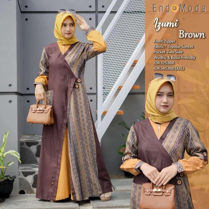 Baju Gamis izumi merk Endomoda