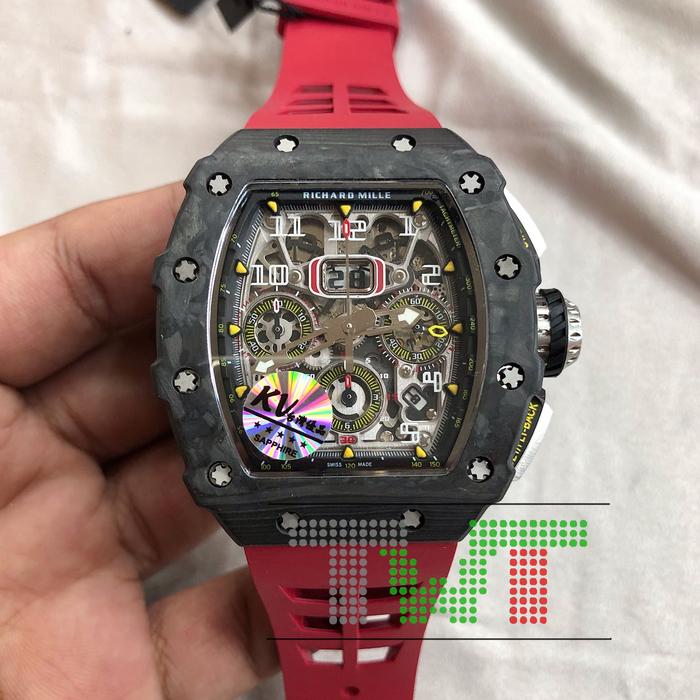 RM11-03 FM Red Strap NTPT KV Factory Best Clone 1:1