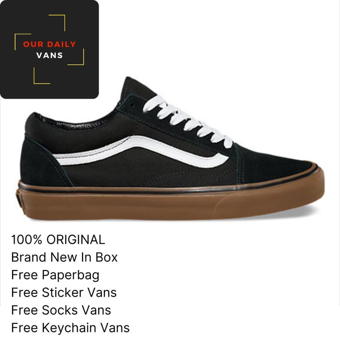 Vans Oldskool Classic Black Gum Global Edition