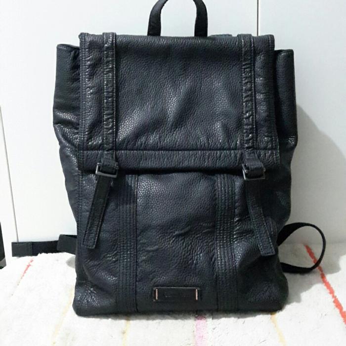 CK Jeans Black Backpack (Preloved)