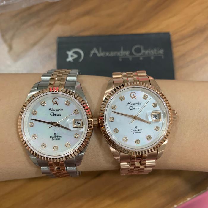 AC 5013 LDBTRMS LDBRGMS JAM TANGAN ALEXANDER CHRISTIE WANITA ORIGINAL