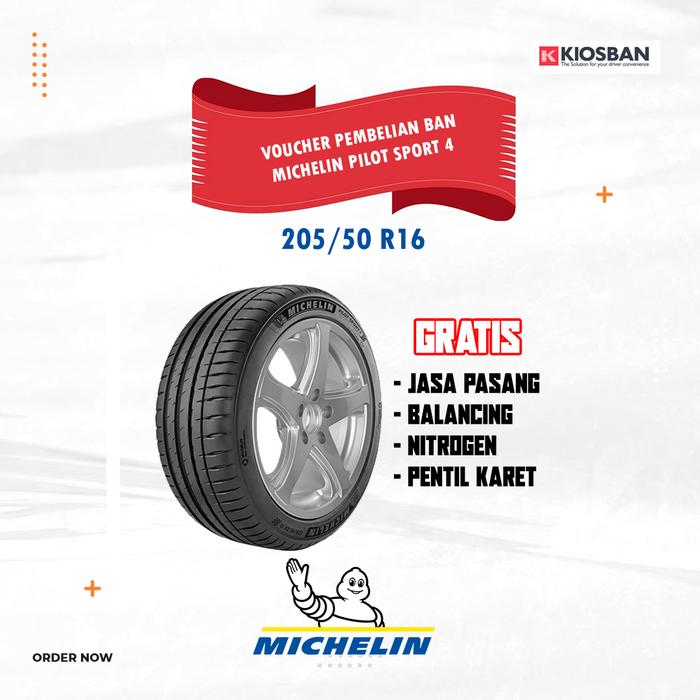 Ban Mobil Michelin Pilot Sport 4 205/50 R16 Vocer