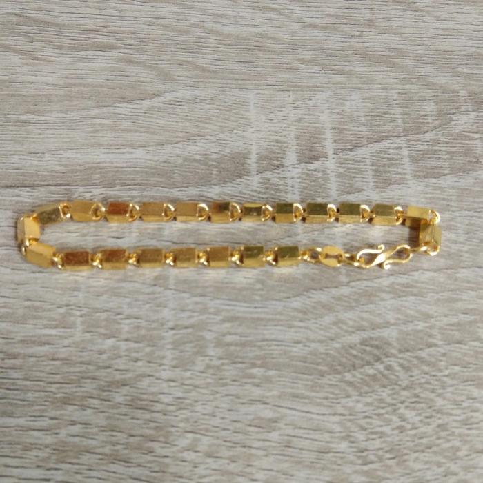 gelang balok 10 gram emas muda