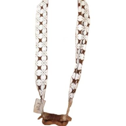 Kalung Hijab Etnik Kalung Tali Gamelan Saron Kayu Kalung Syal Batik Pu