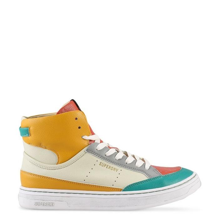 sepatu wanita Superdry Vegan Basket Lux Trainers 11022021007