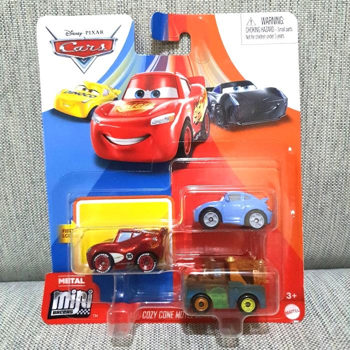 Cars Mini Disney Cozy Cone Motel Radiator Springs LM, Sally, Mater