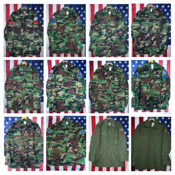 Paket Usaha Jaket M51 Woodland Original Militer Korea Selatan