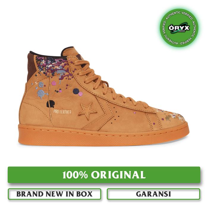 Converse x Bandulu Pro Leather High Flux / Light Gum Honey /