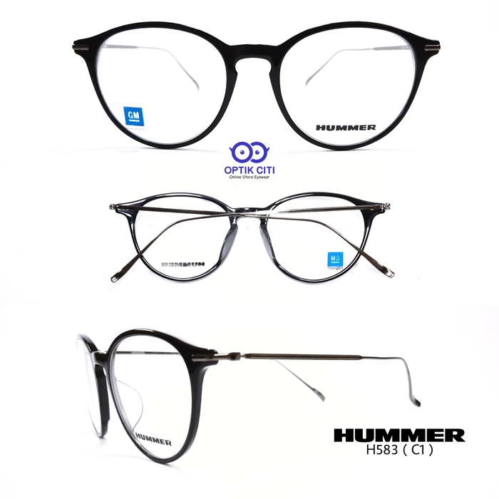 Frame Kacamata Pria Wanita Hummer 583 Original