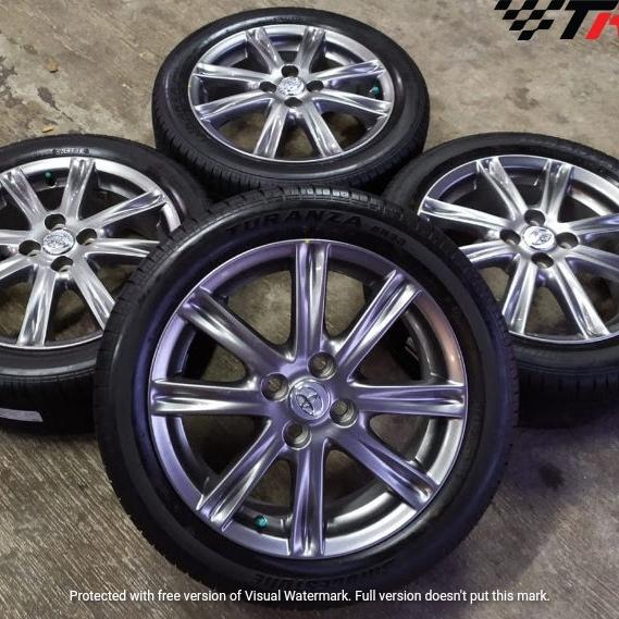 Velg mobil seken original Toyota new Yaris Ring 16 + ban