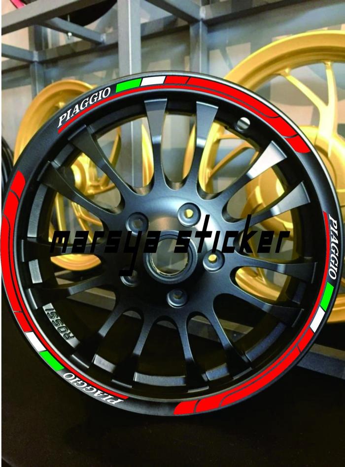 STICKER LIST VELG PIAGGIO VESPA SPRINT RING-12