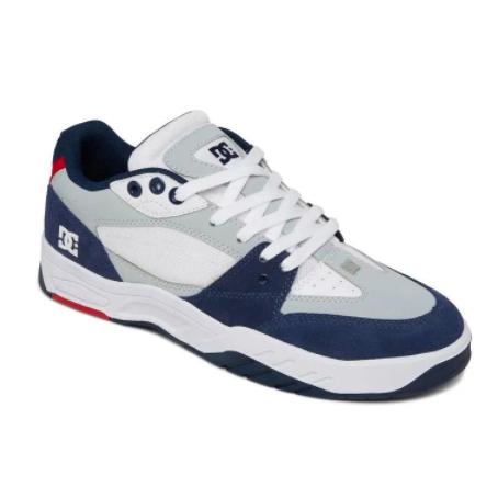 SEPATU DC SHOES MASWELL - WHITE/NAVY/RED