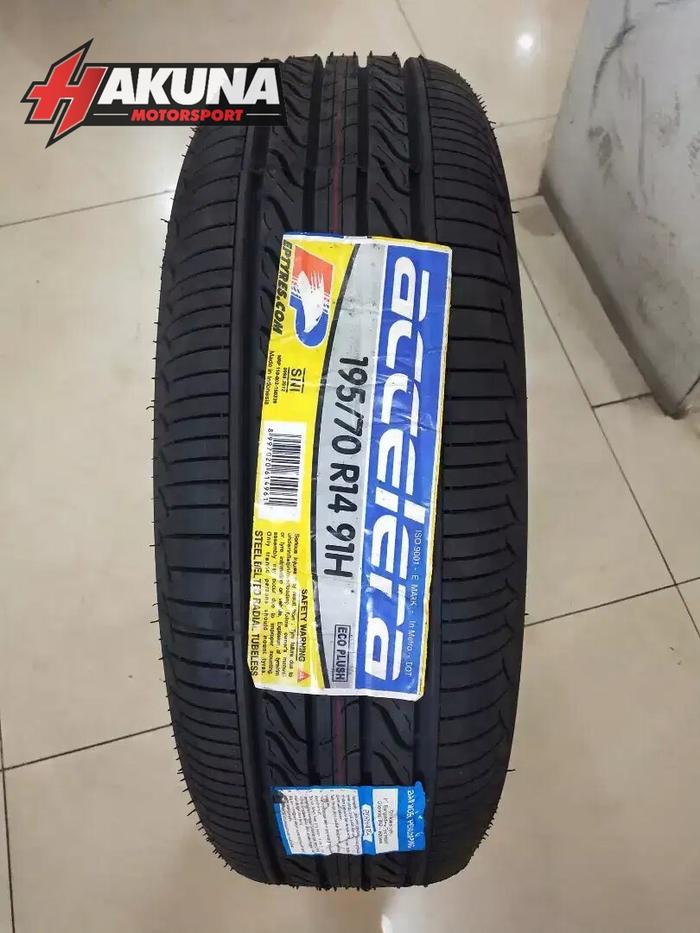 Ban Mobil 195 70 r14 Accelera Ecoplush 195/70Ring 14 Bukan Dunlop