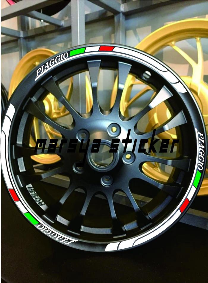 STICKER LIST VELG PIAGGIO VESPA PRIMAVERA RING-11