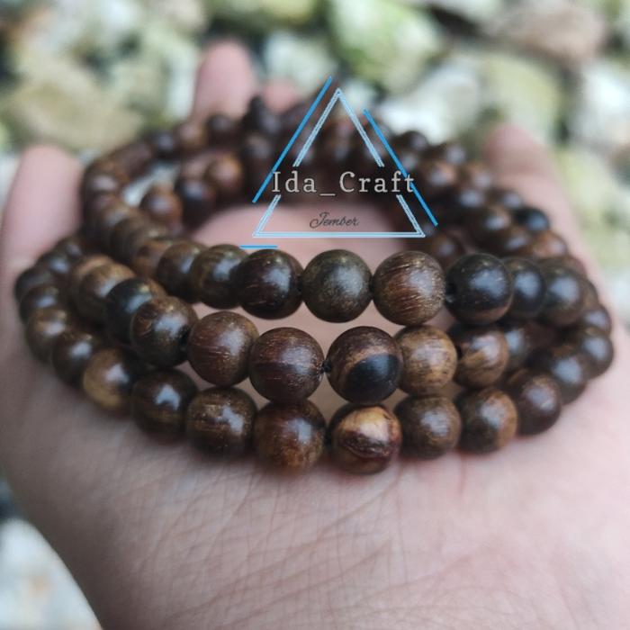 TASBIH KAYU GAHARU SUPER/TASBIH KAYU BERTUAH KAYU GAHARU ASLI WANGI