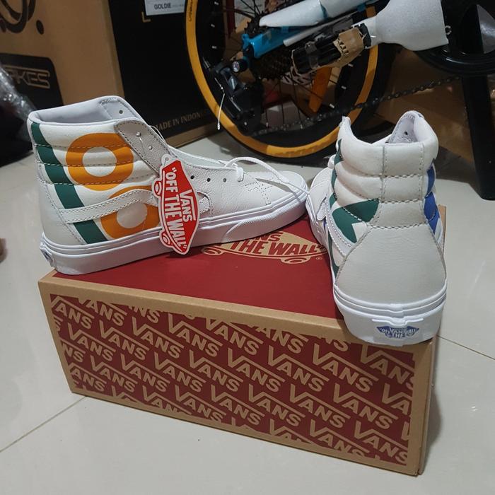 Sepatu Vans Sk8-Hi ( deck club ) 66 sail original