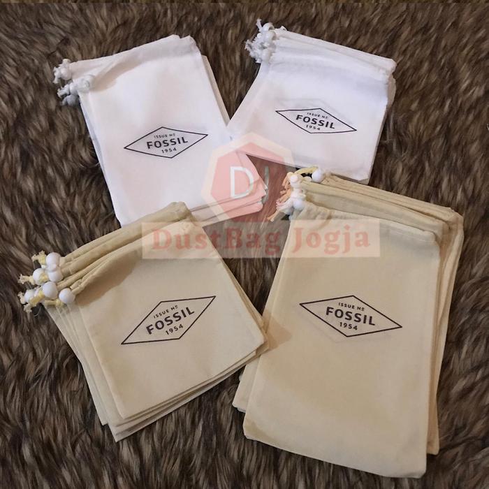 DB Wallet FOSSIL (NEW) DustBag Tas Serut Sarung Cover Dompet Branded