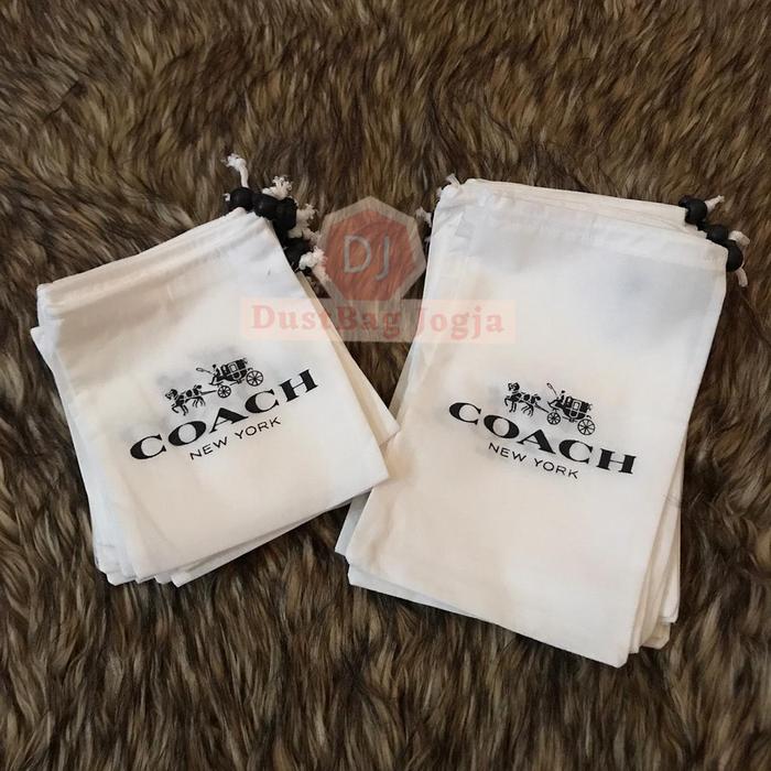 DB Wallet COACH DustBag Tas Serut Sarung Cover Dompet Dust Bag Branded