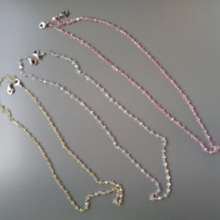 Kalung / tali / strap masker swarovski