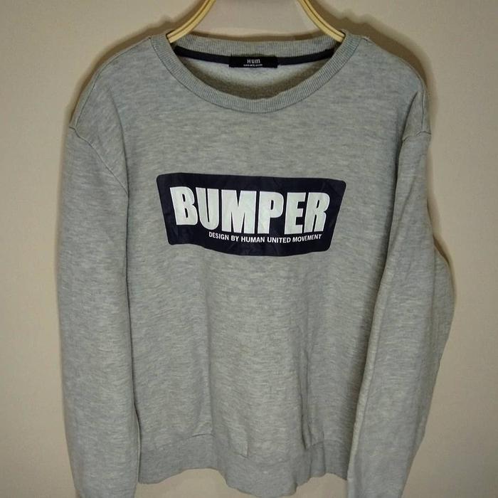 THRIFT CREWNECK BUMPER by Hum / sweater /atasan / hoodie / outerwear