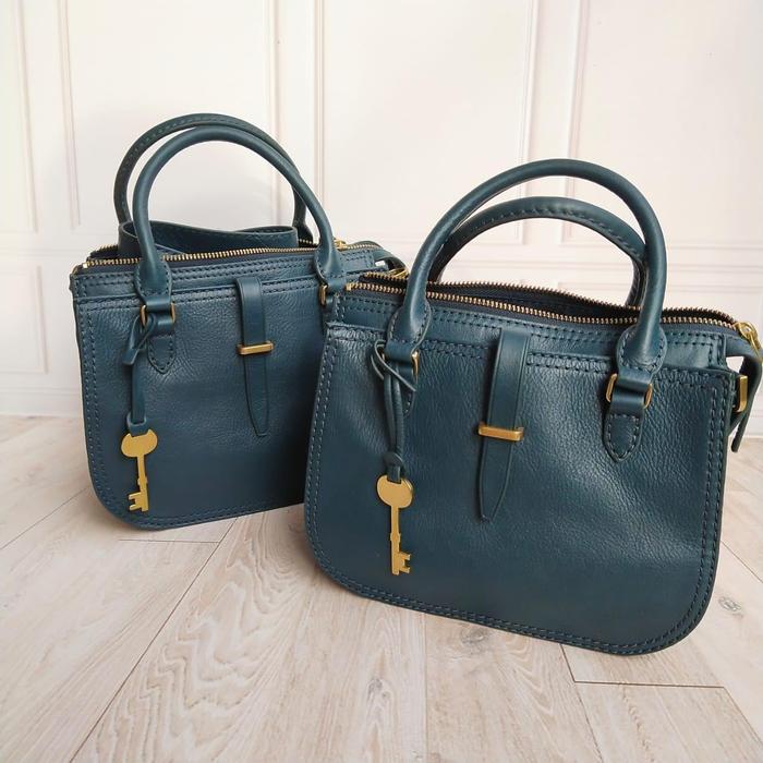 Fossil Ryder Mini satchel indian teal