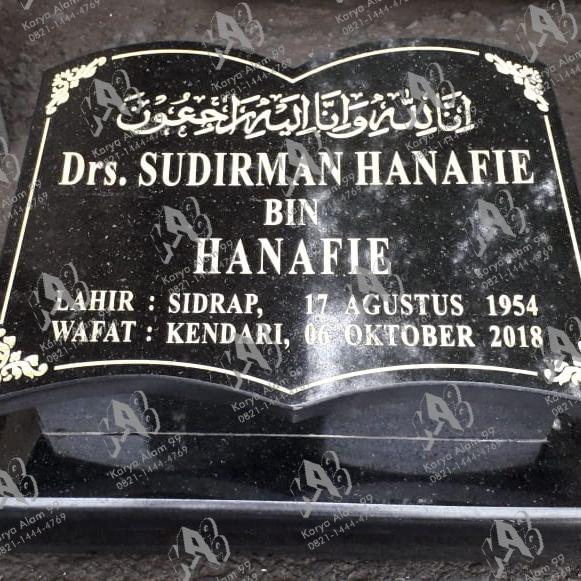 BATU NISAN SEMI BUKU FULL MARMER