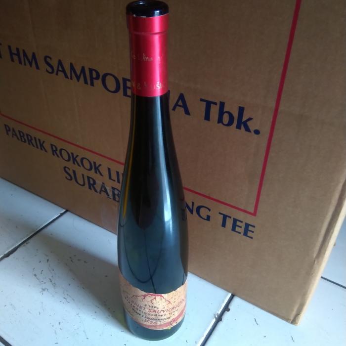 botol bekas antikbio wine, 2009, tanpa tutup