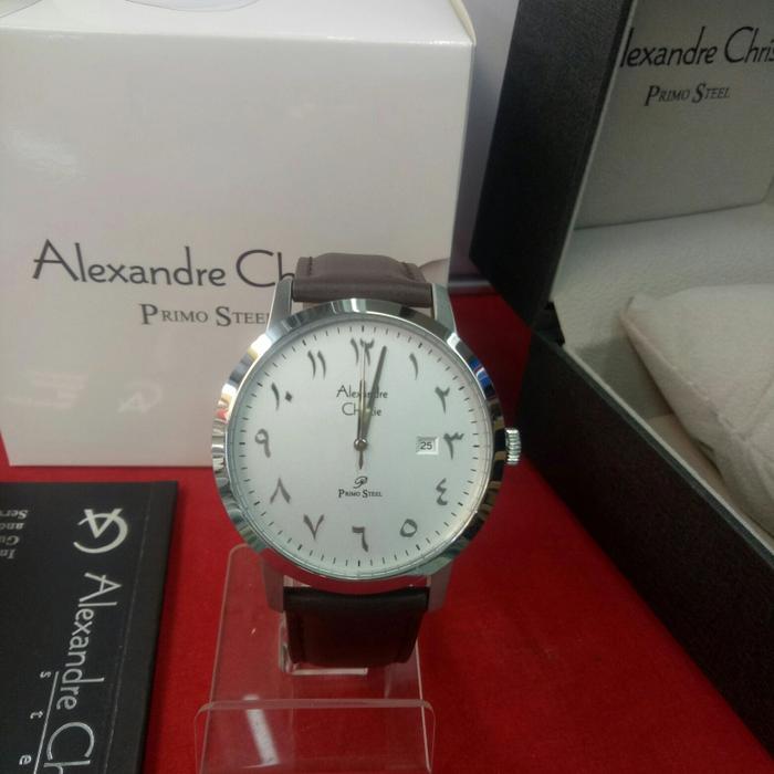 Jam Tangan Analog Pria Alexandre Christie Ac 1024 MD St Solid Steel