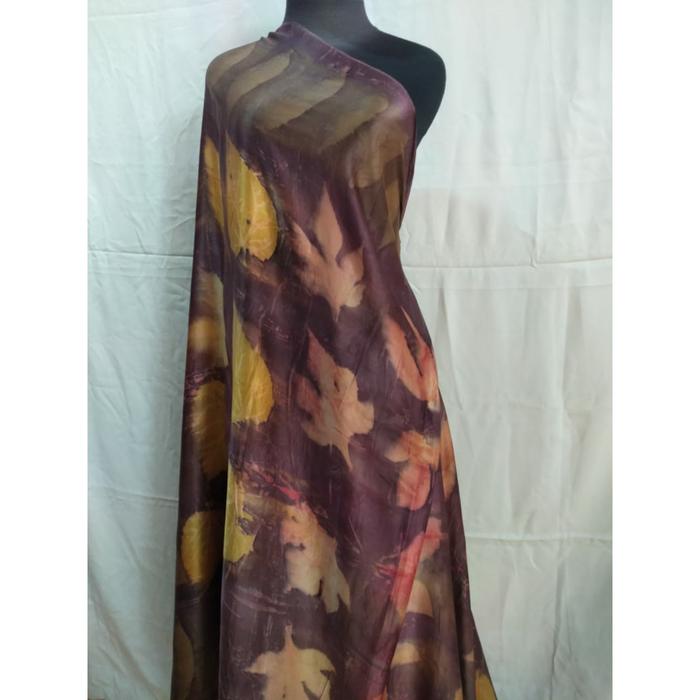 Kain ecoprint Sutra