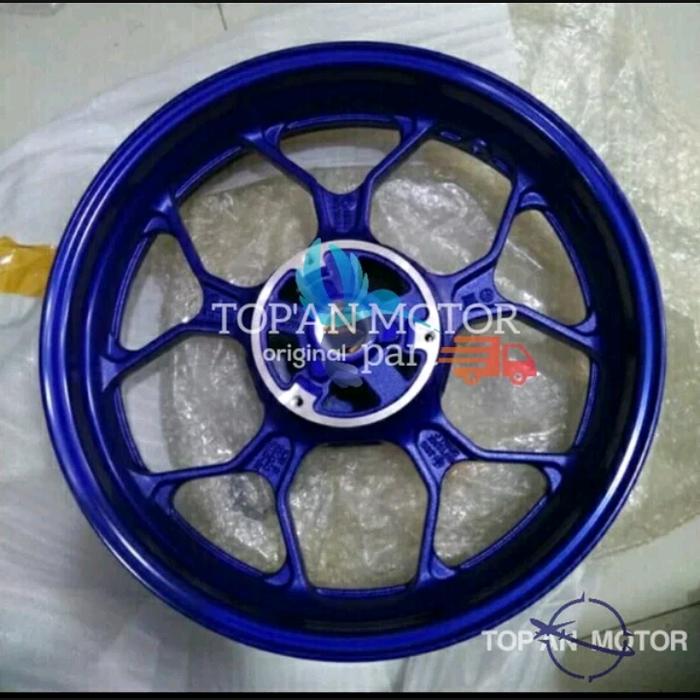 VELG BELAKANG YAMAHA R25 BIRU ORI YGP