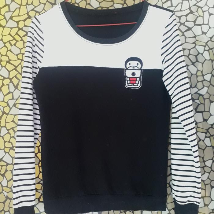 sweatshirt stripe preloved