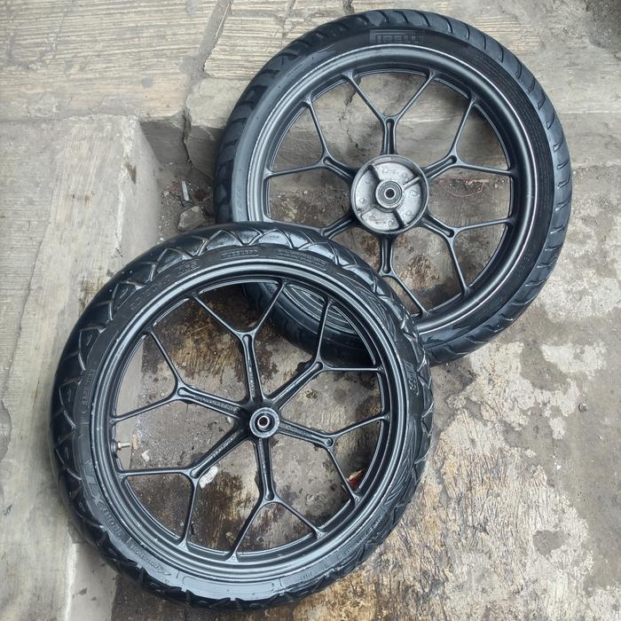 velg velk velek depan belakang sonic 150 r led original copotan
