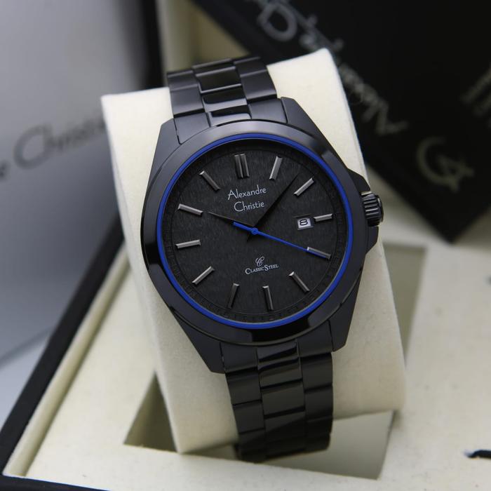 [ ORIGINAL ] Jam Tangan Pria / Cowok Alexandre Christie 8644 AC 8644