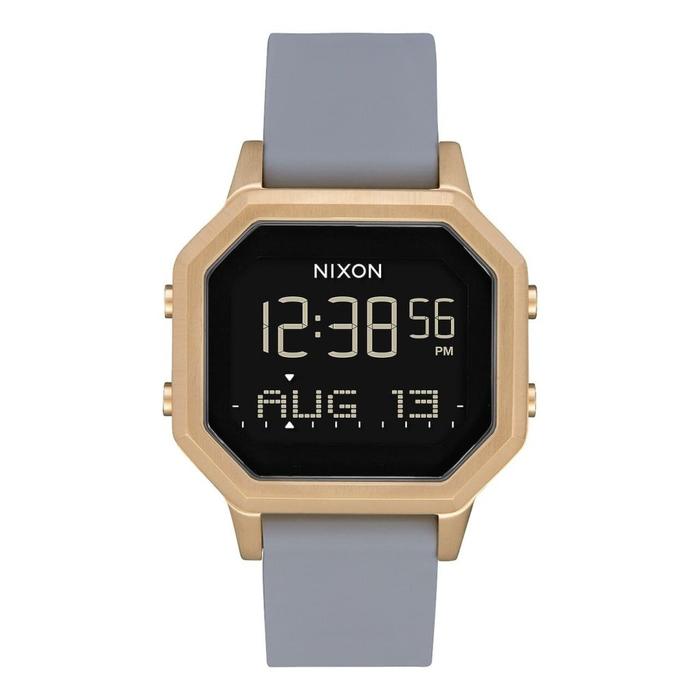NIXON A12113163 SIREN SS LIGHT GOLD/GRAY - Jam Tangan Digital Original