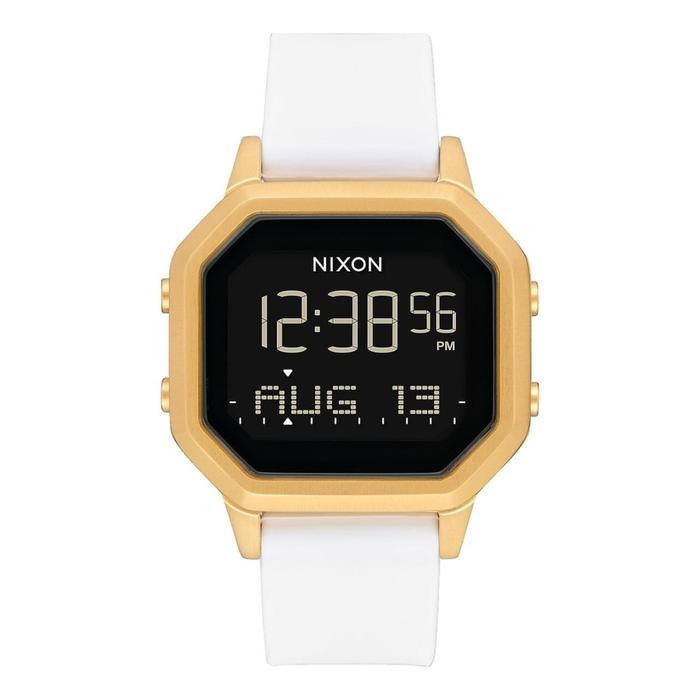 NIXON A1211508 SIREN SS GOLD/WHITE- Jam Tangan Digital Wanita Original