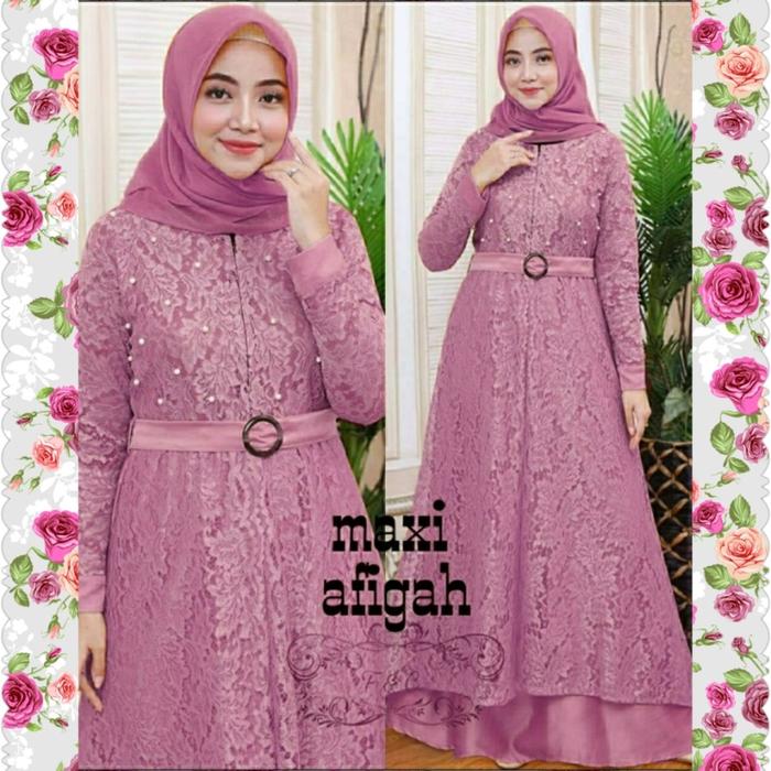 Maxi Brukat Afigah