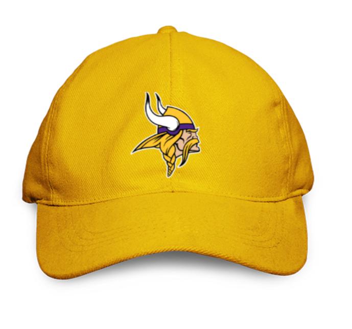 Topi Baseball Hat NFL Minessota Vikings & Detroit Lions Adjustable