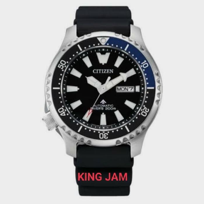 Jam Tangan Pria CITIZEN NY0111-11E FUGU Original Promaster Diver 200M
