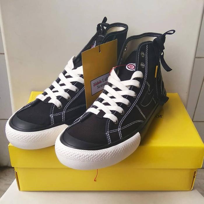 Sepatu Compass Fxxking FR2 Rabbits V2 High Black Size 37 40 41, 42, 43