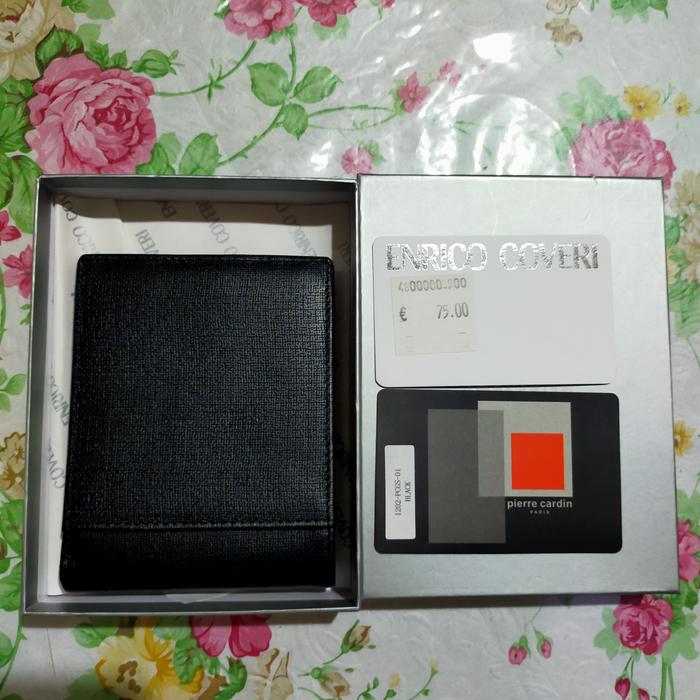 dompet pria kulit asli Enrico coveri