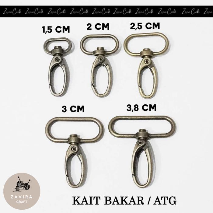 KAIT TAS ATG / BAKAR / TEMBAGA (BIJIAN)