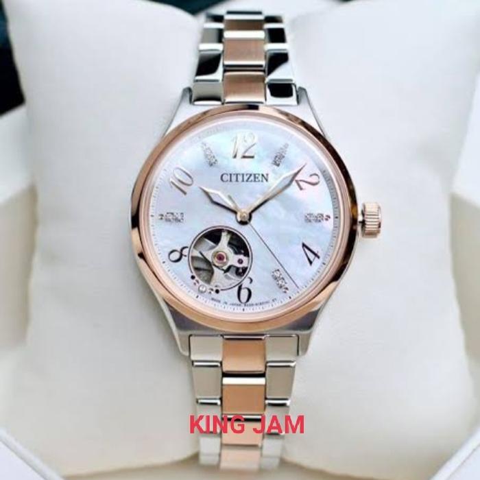 Jam Tangan Wanita CITIZEN PC1006-84D Automatic Original Garansi Resmi
