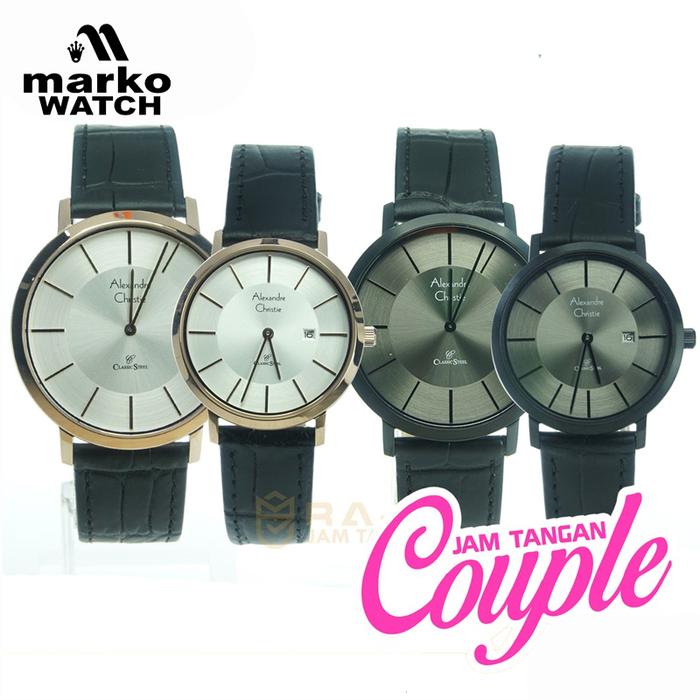 JAM TANGAN COUPLE ALEXANDRE CHRISTIE AC8599 / AC 8599 ORIGINAL