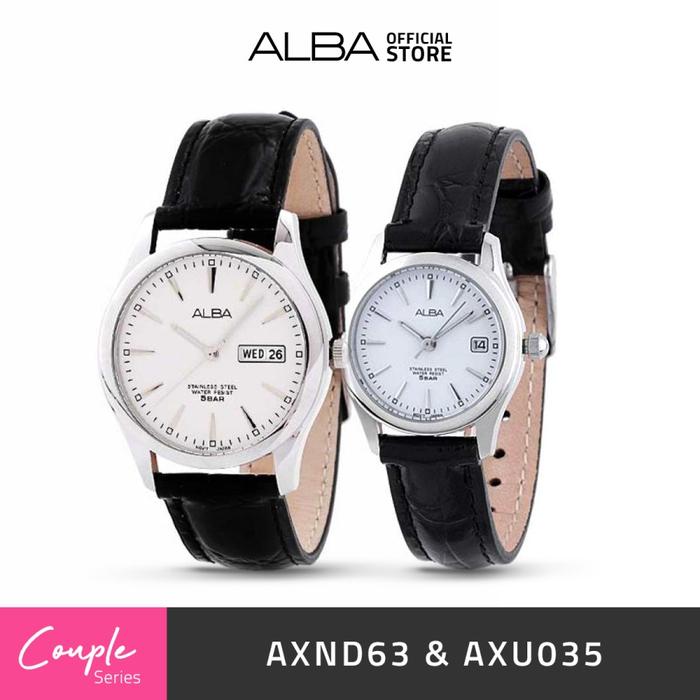 Alba Couple Standard Quartz AXND63 & AXU035