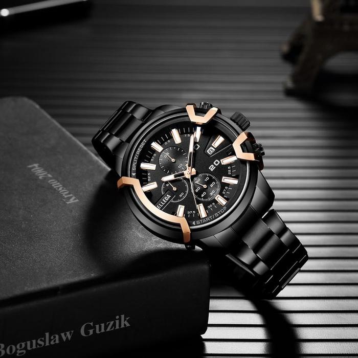 Jam Tangan Pria Belleda Original 9286 Garansi 1 Tahun