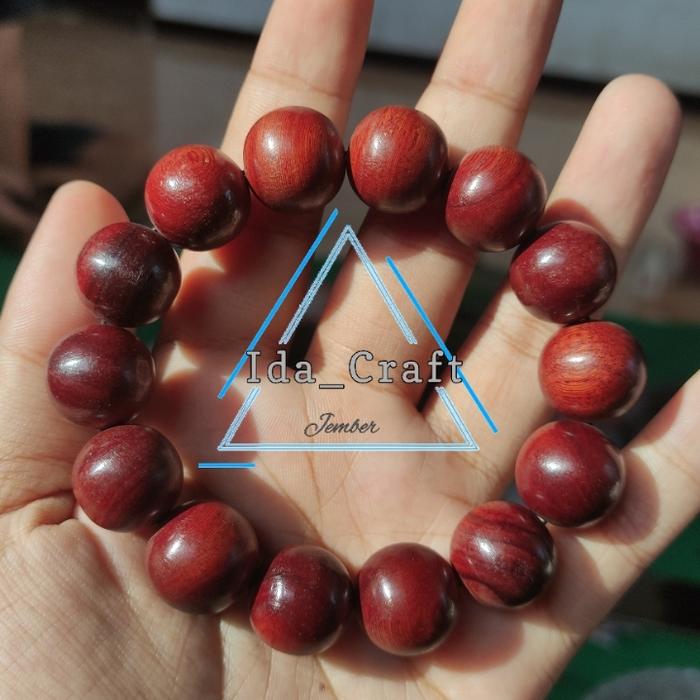 GELANG KAYU BERTUAH GALIH NAGASARI ASLI CIREBON UKURAN JUMBO /NAGASARI
